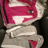 completo neve , sci 10 anni 140 cm