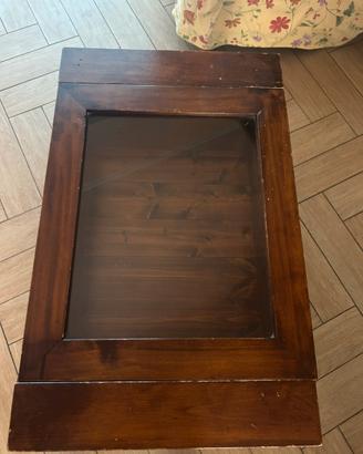 Tavolo da salotto in legno massello