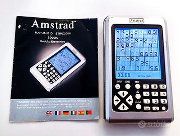 Sudoku Amstrad Gioco elettronico vintage 2000
