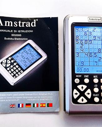 Sudoku Amstrad Gioco elettronico vintage 2000