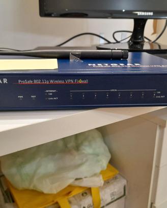 Router Firewall Netgear ProSafe FVG318 WiFi + ante