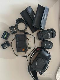 Panasonic DMC-G80M Mirrorless + Obiettivi Olympus