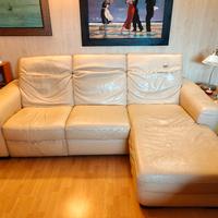 Divano Natuzzi in pelle 