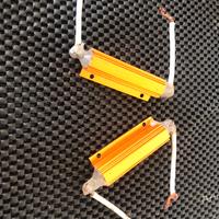 Resistenze 100w  8 ohm cablate coppia