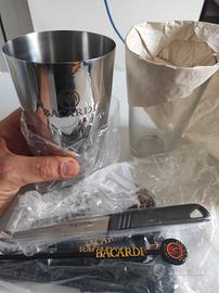 Boston shaker originale serigrafato Bacardi