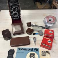Rolleicord Vb fotocamera reflex Vintage 60