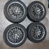 Cerchi lega 17" 5x110 con gomme invernali