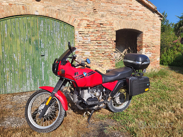 BMW R80GS rossa