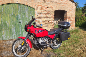 BMW R80GS rossa