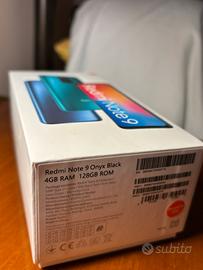 Redmi note 9 Onyx Black 4GB RAM 128GB ROM