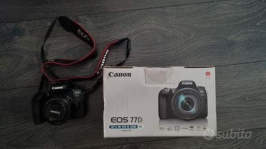 Canon eos 77d + obiettivo Canon EF 50mm f/1.8 STM