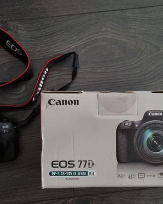Canon eos 77d + obiettivo Canon EF 50mm f/1.8 STM