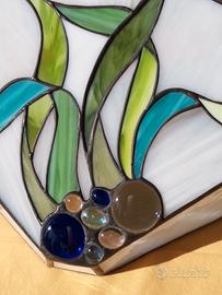 APPLIQUE IN VETRO PIOMBATO 