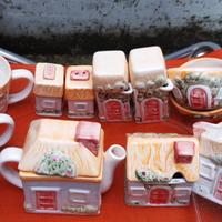 Servizio da colazione in ceramica vintage