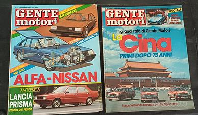 Gente Motori riviste Vintage