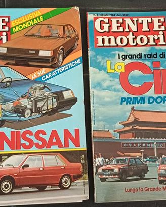 Gente Motori riviste Vintage