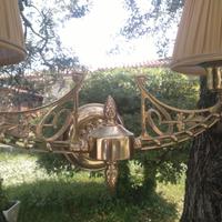 Applique classiche in ottone stile impero