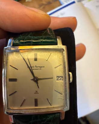 Orologio vintag Girard-Perregaux vintage 39 rubini
