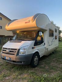 CAMPER MANSARDATO 6 POSTI ANNO 2008 COMPATTO