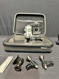 GOPRO HERO3 + CUSTODIA + ACCESSORI + MANFROTTO