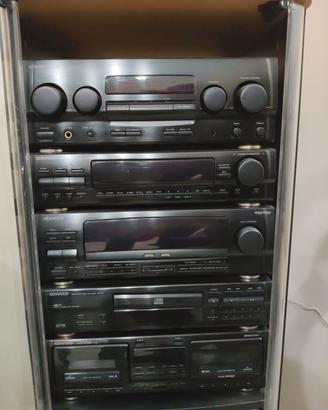 Stereo Kenwood HiFi Amplificatore equilizzatore