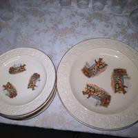 servizio dessert vintage 