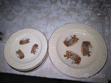 servizio dessert vintage 