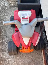 Quad elettrico per bambini Feber 6V – Rosso