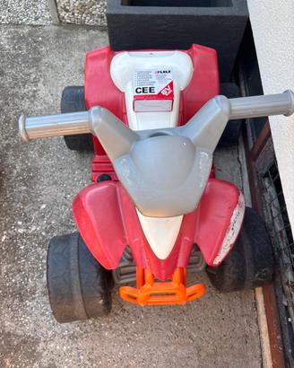 Quad elettrico per bambini Feber 6V – Rosso