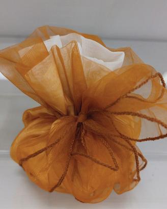 12 pezzi Sacchetto organza bomboniera