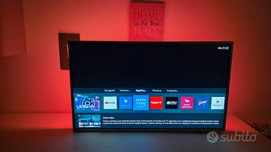 TV Smart 32" Full HD Philips Ambilight + Staffa 
