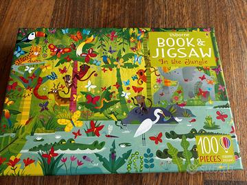 Usborne Book & Jigsaw In the Jungle - puzzle