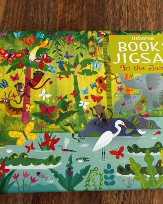 Usborne Book & Jigsaw In the Jungle - puzzle