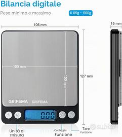 Bilancia da Cucina Digitale