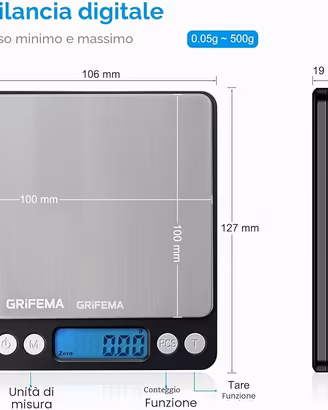 Bilancia da Cucina Digitale