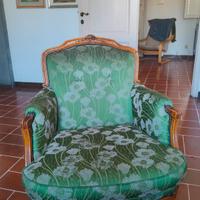 Coppia poltrone in stile veneziano