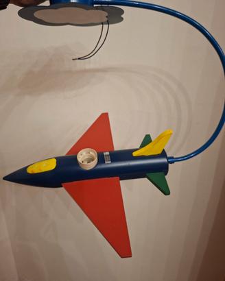 lampadario in legno per cameretta bambini