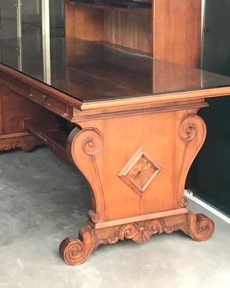 Tavolo/scrivania in legno massello