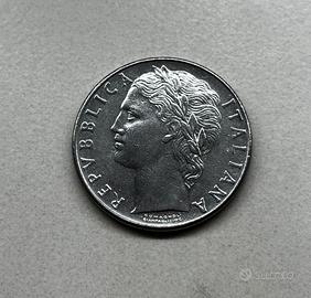 MONETA 100 LIRE MINERVA DATATA 1978