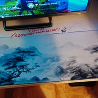 tappetino per mouse e tastiera