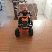 Quad 4WD con pilota – modello da collezione