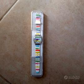 orologio swatch colorato