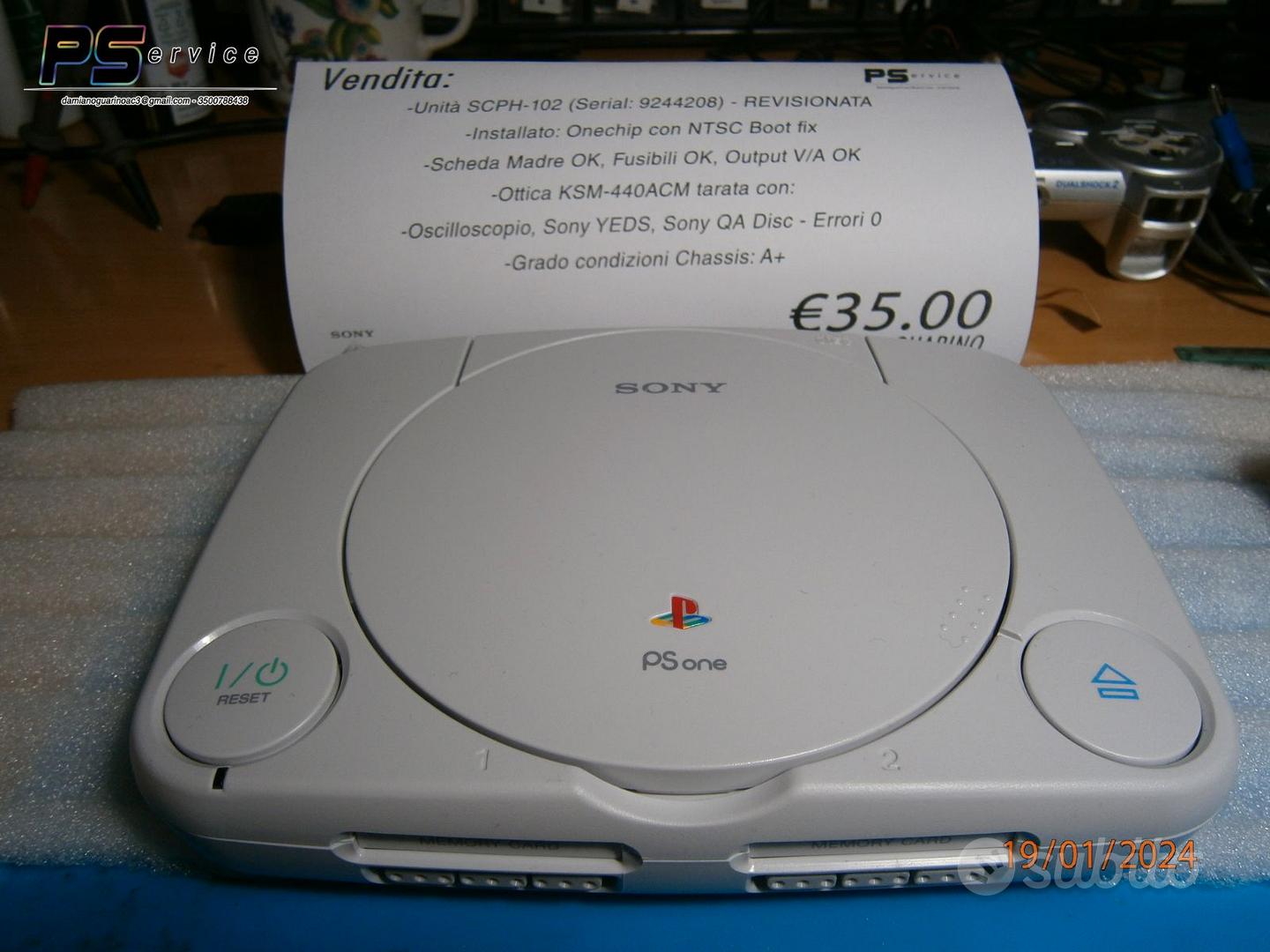 PlayStation One SCPH-102C - Bianco