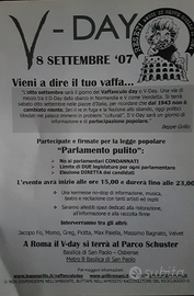 Volantino Beppe Grillo V-Day