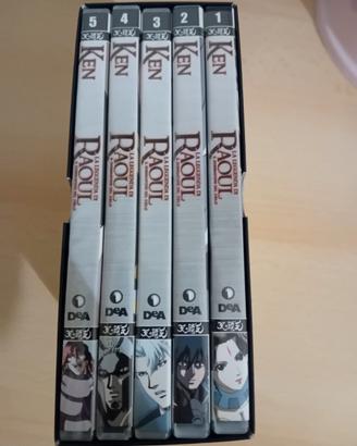 DVD ken la leggenda di Raoul serie completa 