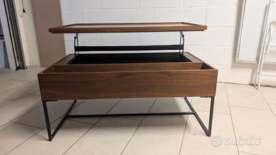 Tavolino da salotto  con piano alzabile