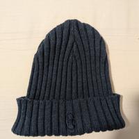Cappello in lana a coste Conte of Florence blu nav