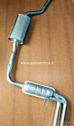 Marmitta centrale e finale Autobianchi A112 Abarth