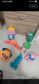 set peluche hay clay