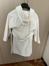 Accappatoio bianco 8 anni h 126 cm petit bateau